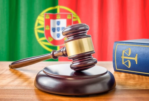 Judge's Hammer and Code - Portugal