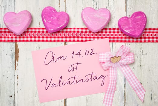 Pink Card - Valentine's Day
