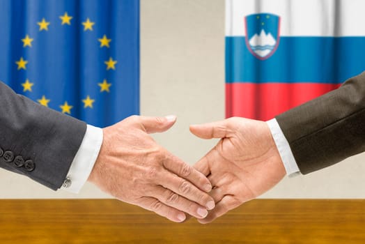 REPRESENTATIVES of the EU and Slovenia reach out