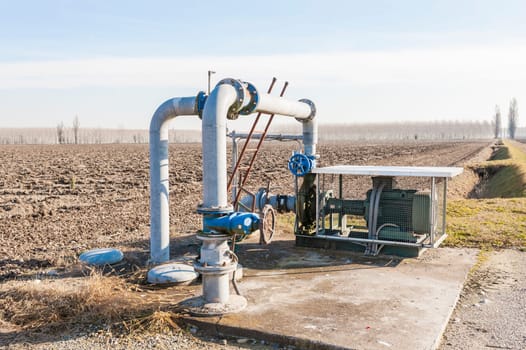 System for pumping irrigation water for agriculture