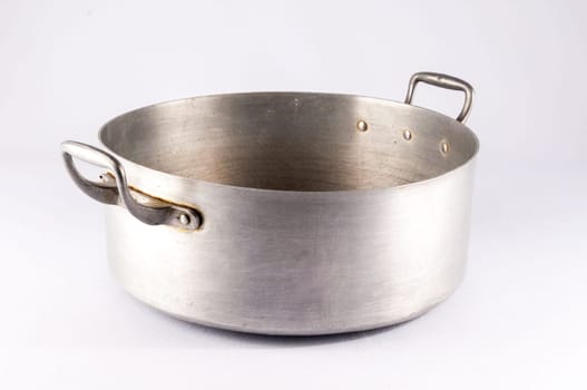 Picture of an Old Vintage Aluminium Pot