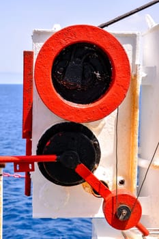 Photo Picture of an Old Industrial Puley