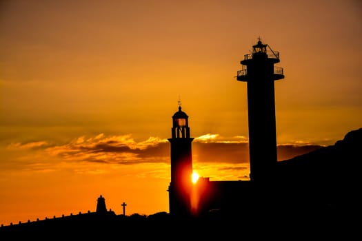 Photo Picture of the Classic Lighthouse in Fuencaliente La Palma Canary Islands
