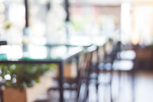 Coffee shop with blur background, stock photo