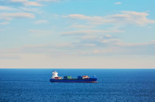 Container Ship in the Black Sea