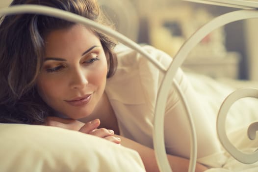 Portrair of an attractive woman