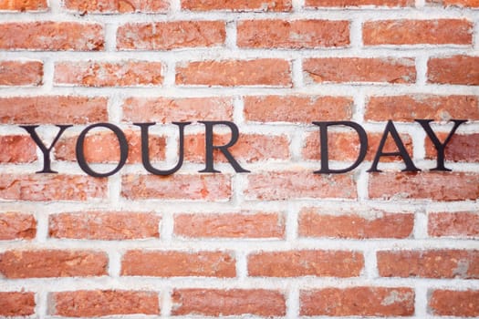Background of old vintage brick wall, stock photo