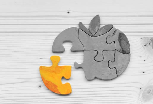 The missing puzzle piece or the slightly different part