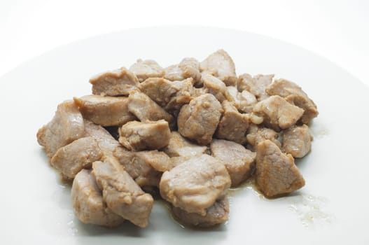 Dice steak