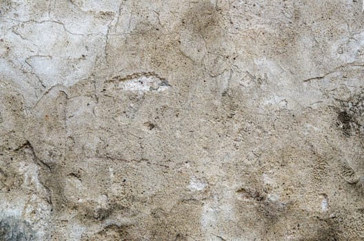 The old crumbling plaster, background