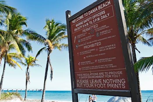 Dania Beach, FL, USA - December 7, 2014