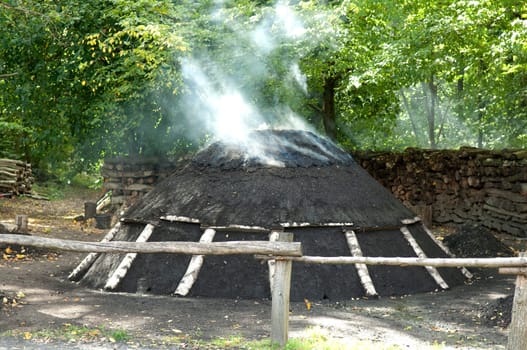 Kohlenmeiler