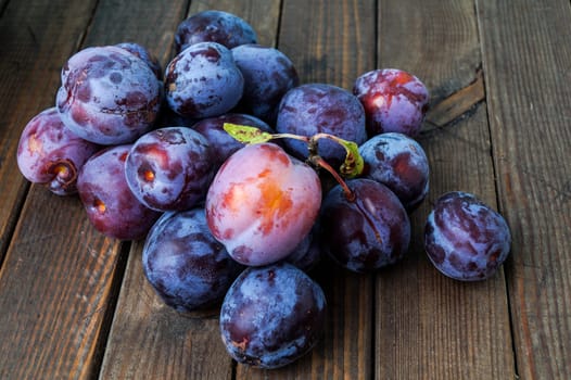 plums. Fresh summer fruith ready to eat