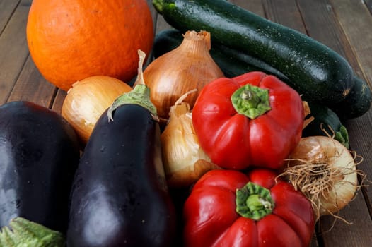 lot of colourfull fall vegetable. Healthy and delicious