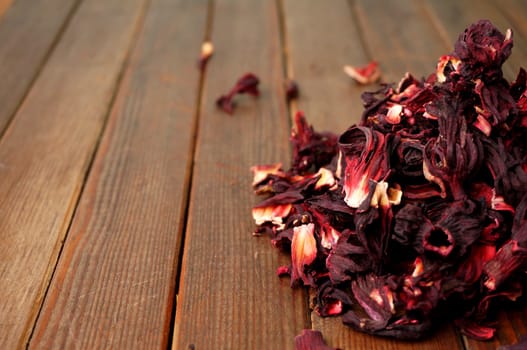 dried Hibiscus Flower, great for a warm cup of tea