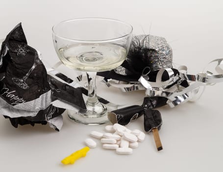 The morning after the New Years party