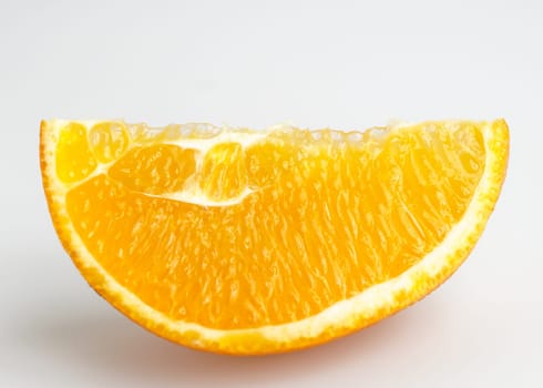 fresh healthy orange in half or slices