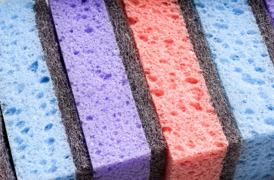 Lots of Cleaning sponges in several colors