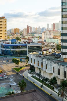 Havana City. City view over the capital. Cuba