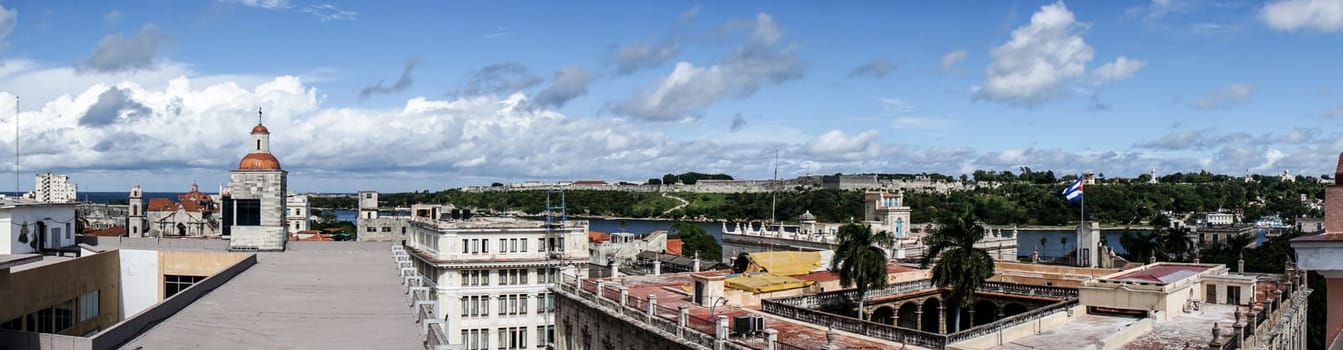 Havana City. view over the capital. Cuba