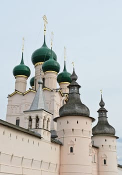 Rostov Kremlin in Rostov Velikiy, Russia.