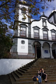 Sanctuary of Nossa Senora do Monte,Funchal,Madeira,Portugal