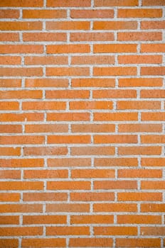 Red brick wall texture.