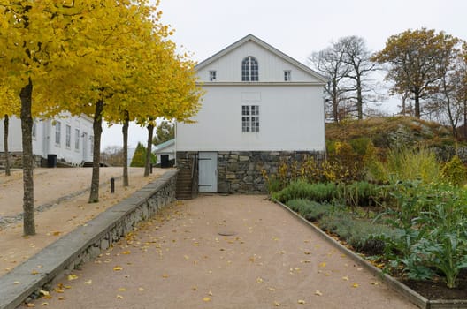 one of the old house att Gunnebo Castle in Molndal