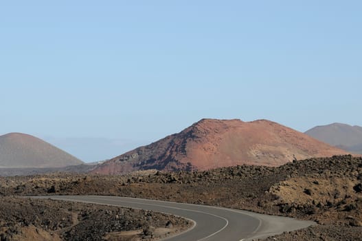 volcanoes on lanzarote