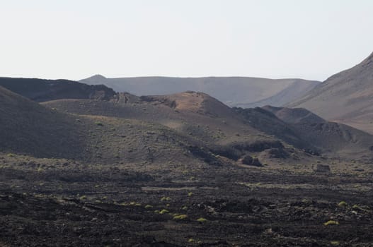 volcanoes on lanzarote
