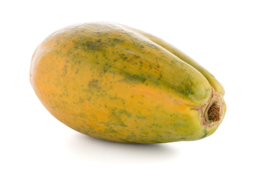 Papaya isolated on a white background