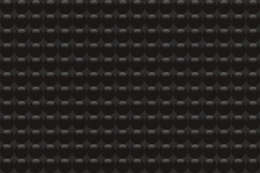 Pattern of gold  metal background with black balls.