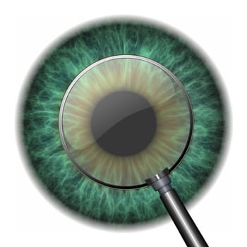 Pupil with eye