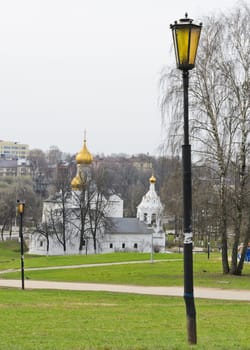 Russian Orthodox church of Pyatnitskaya Church in Sergiev Posad, Russia