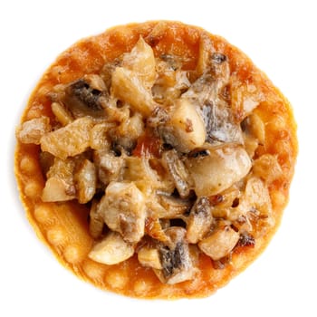 Delicious buffet,  Snack on the white background