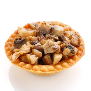 Delicious buffet,  Snack on the white background