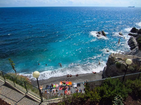 Mediterranean coast of Italy