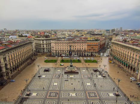 Piazza Duomo in Milan, Italy
