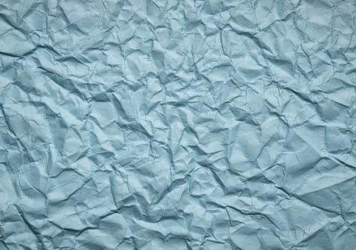 cean Crumpled paper background, place for text