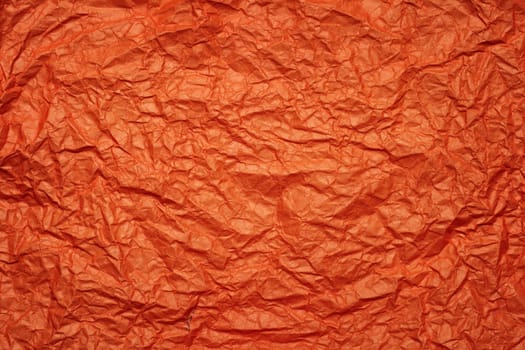 orange, Crumpled paper background