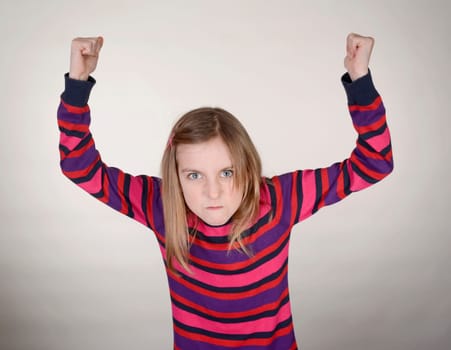 angry girl