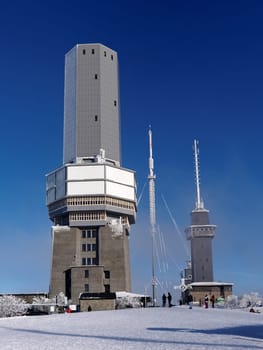 Grosser Feldberg in winter