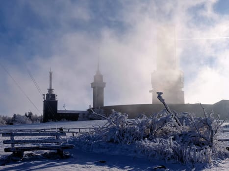 Grosser Feldberg in winter