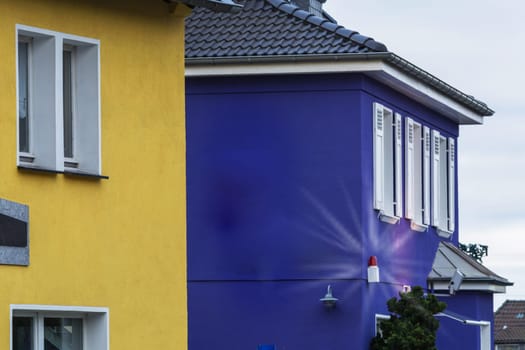 House overlooking a view of an alarm system. .