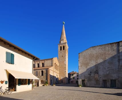 Grado in Italy,the church - Grado in Italiy,the church