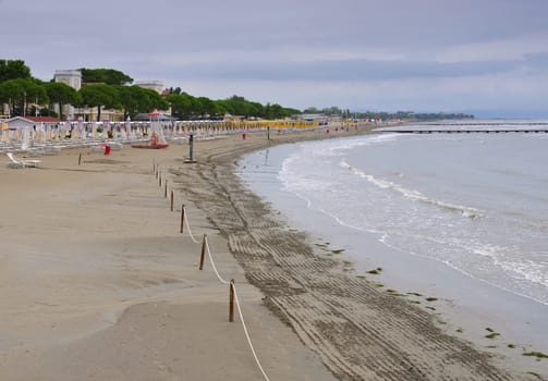 Grado in Italy beach - Grado in Italy,beach in summer