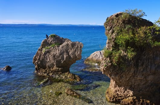Miramare beach near Trieste - Miramare beach near Trieste,Italy