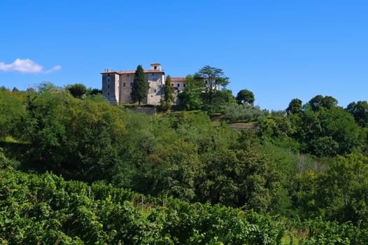 Rosazzo Abtei in Norditalien - Rosazzo Abbey in northern Italy