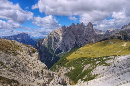 Sextner Dolomiten - Sexten Dolomites in italian Alps