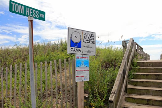 Caswell Beach, NC, USA - September 27, 2015